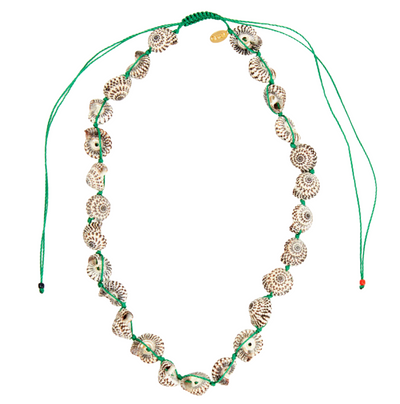 Checker Shell Necklace