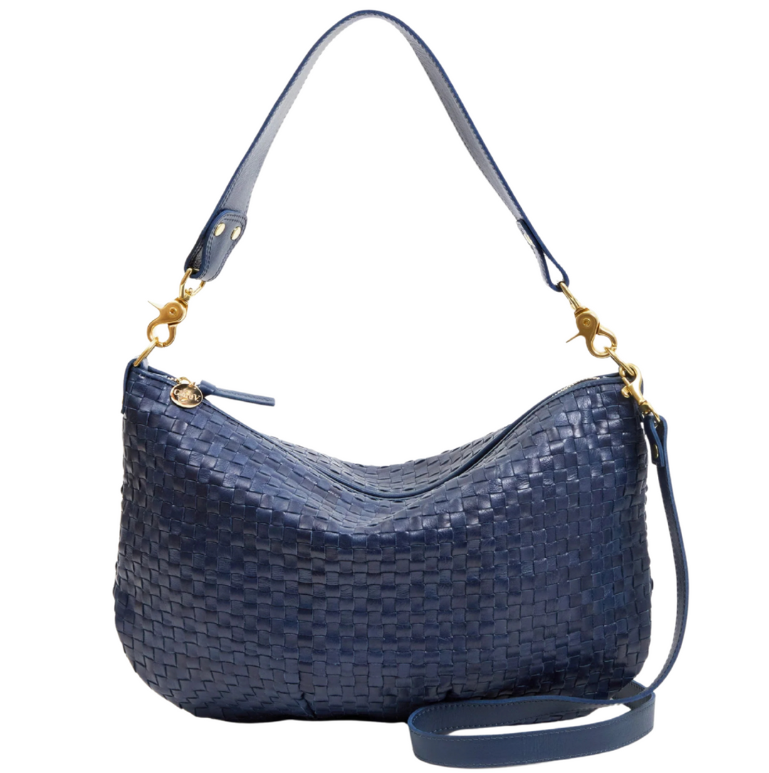Moyen Messenger - Marine Woven Checker