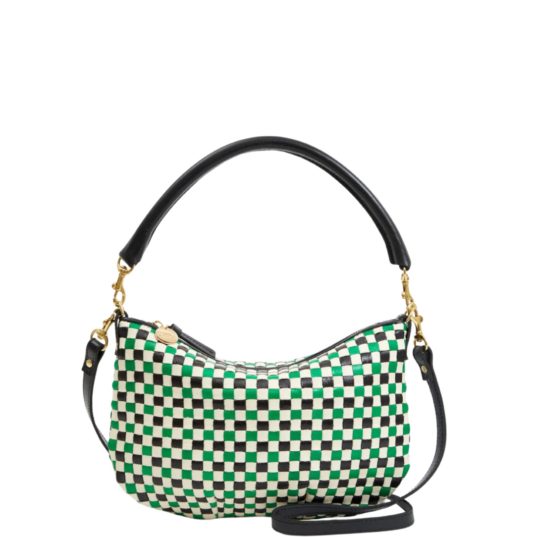 Petit Moyen Messenger - Apple Multi Woven Checker