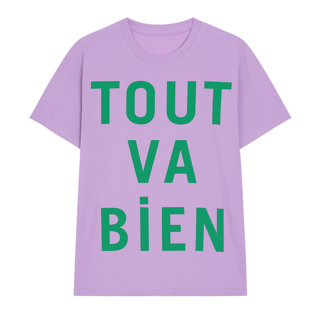 Original Tee - Faded Wild Purple Va Bien