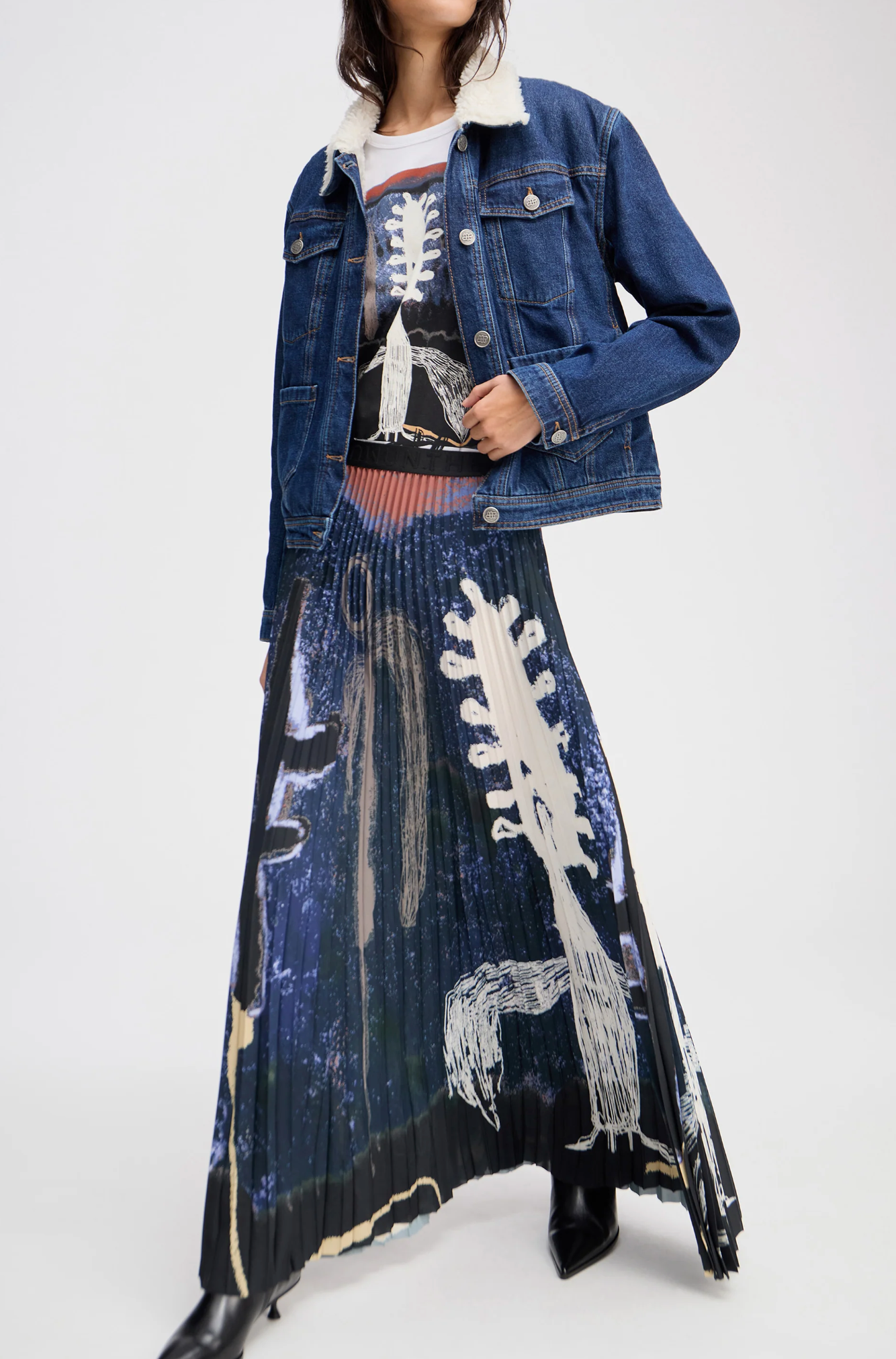 Taulla Skirt - Navy