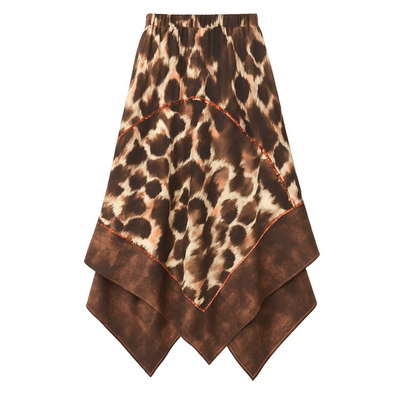 Fleetwood Elda Midi Skirt - Brown