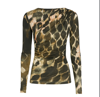 Fleetwood Curtis Top- Brown