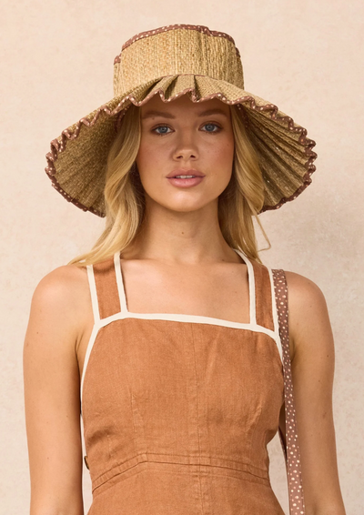 Luxe Capri Hat - Lavender Bungalow