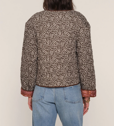The Floral Quilt Coat
