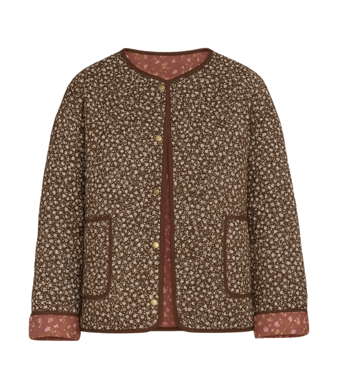 The Floral Quilt Coat