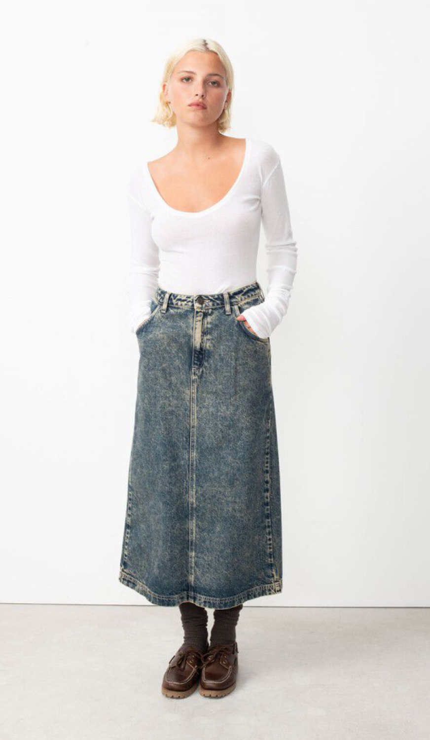 T-shirt Massachusetts - White