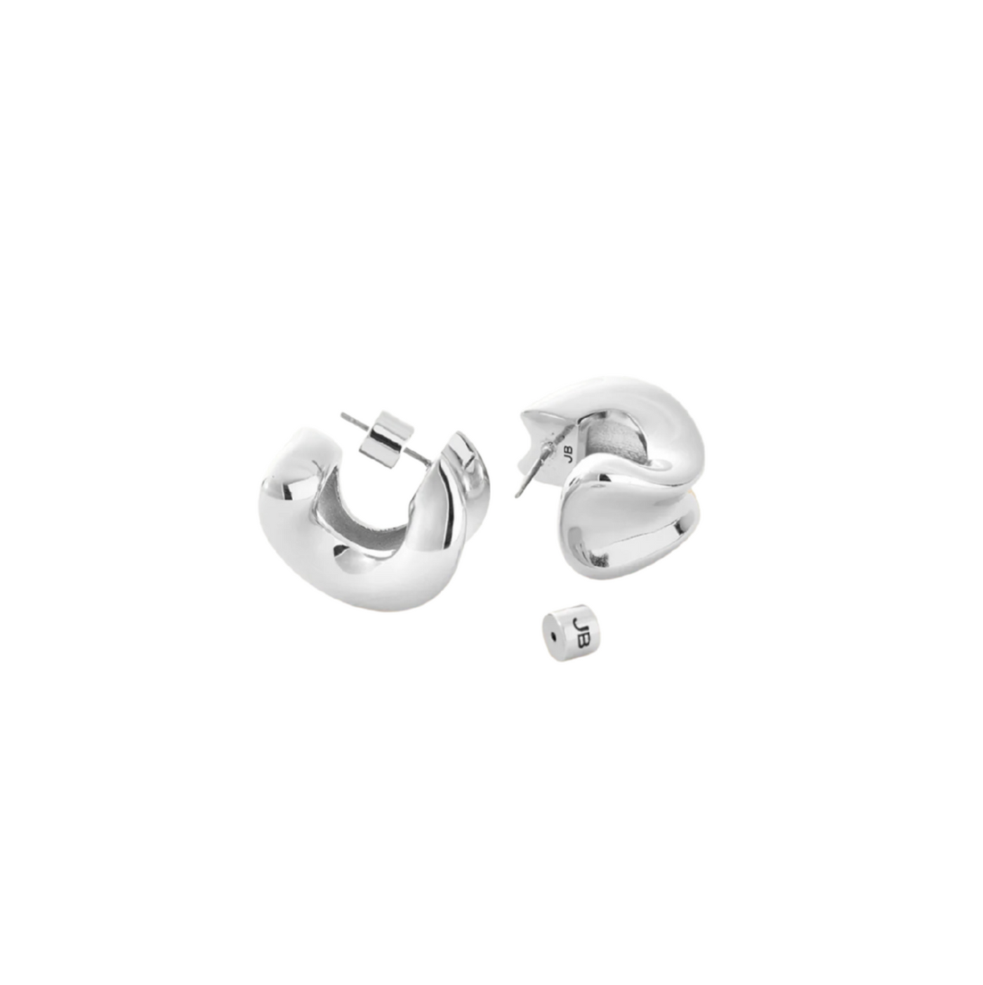 Chunky Doune Hoop - Silver