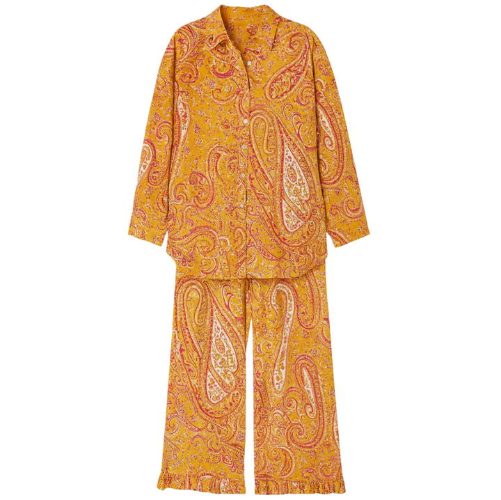 Paisley Printed Set - Marigold