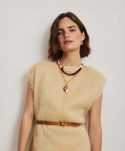 Cabana Necklace - Blood Orange