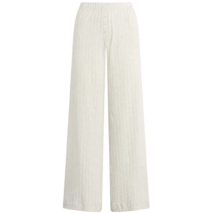 Pointelle Boxer Pant - Cloud Melange