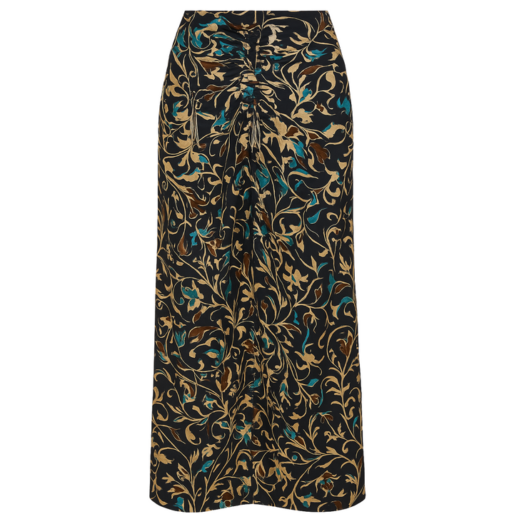Berry Bonny Long Skirt - Black