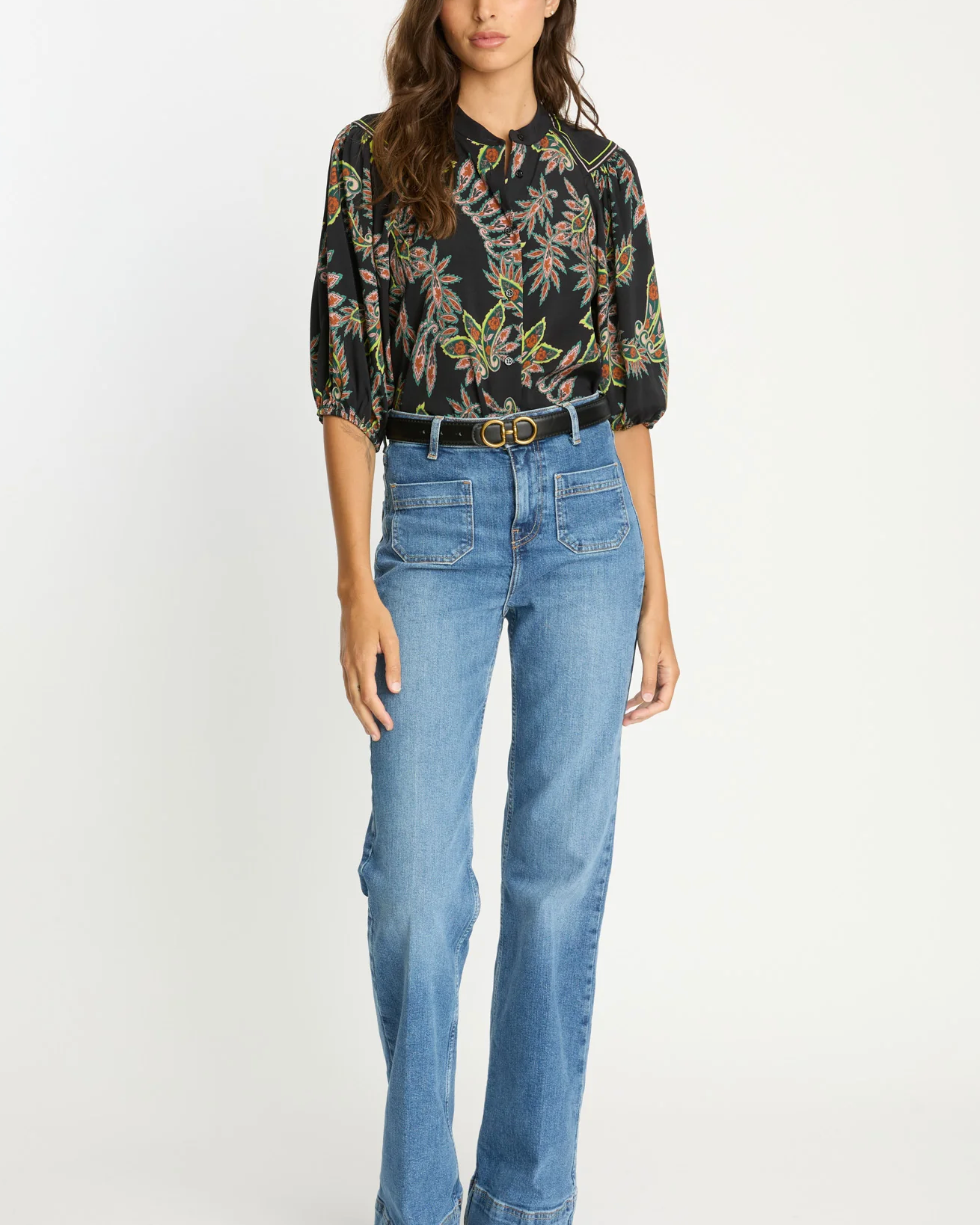 Juliette Top - Paisley Forest