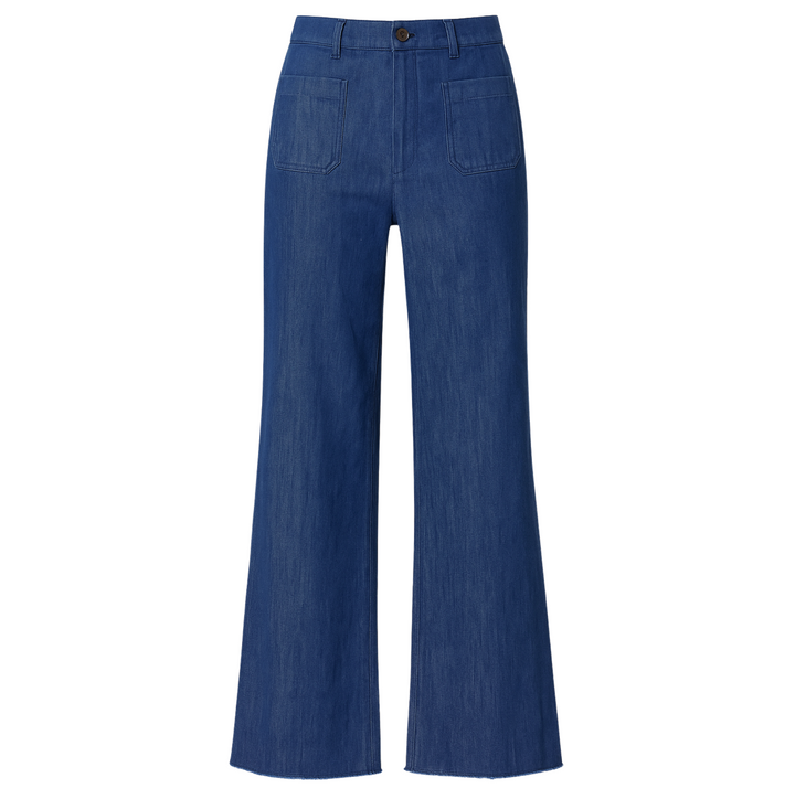 Tulip Trouser - Indigo Hemp Organic