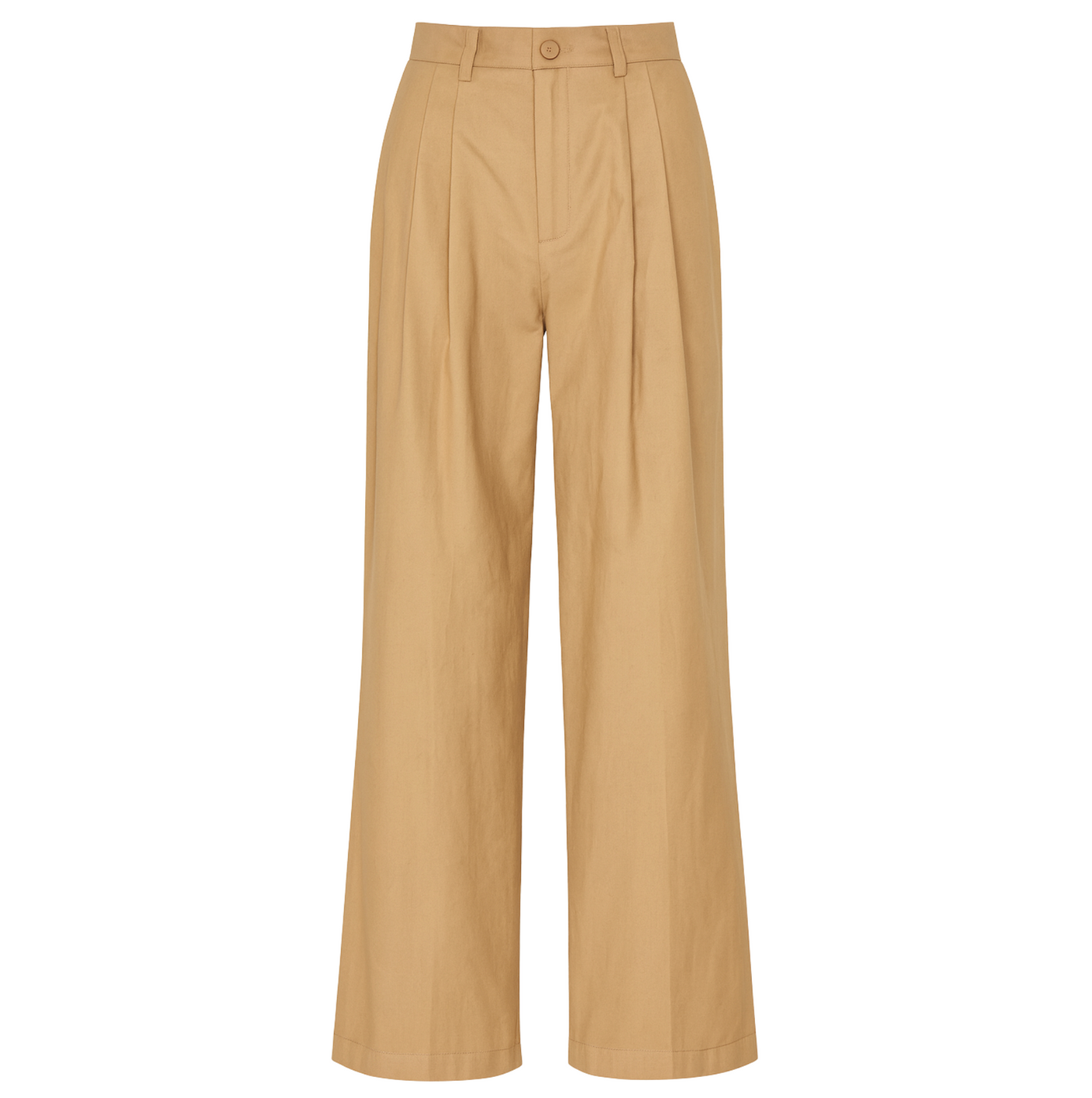 Atelier Pleated Pant 2 - Umber Slubby Cotton