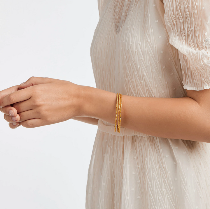 Colette Bead Bangle - Small