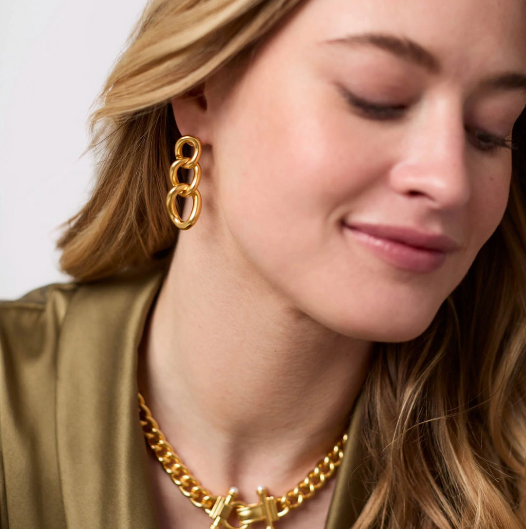 Dolce Link Earring - Gold