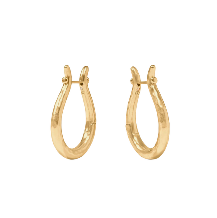 Saratoga Hoop Medium - Gold