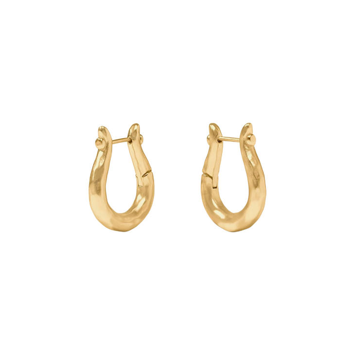 Saratoga Hoop Small - Gold