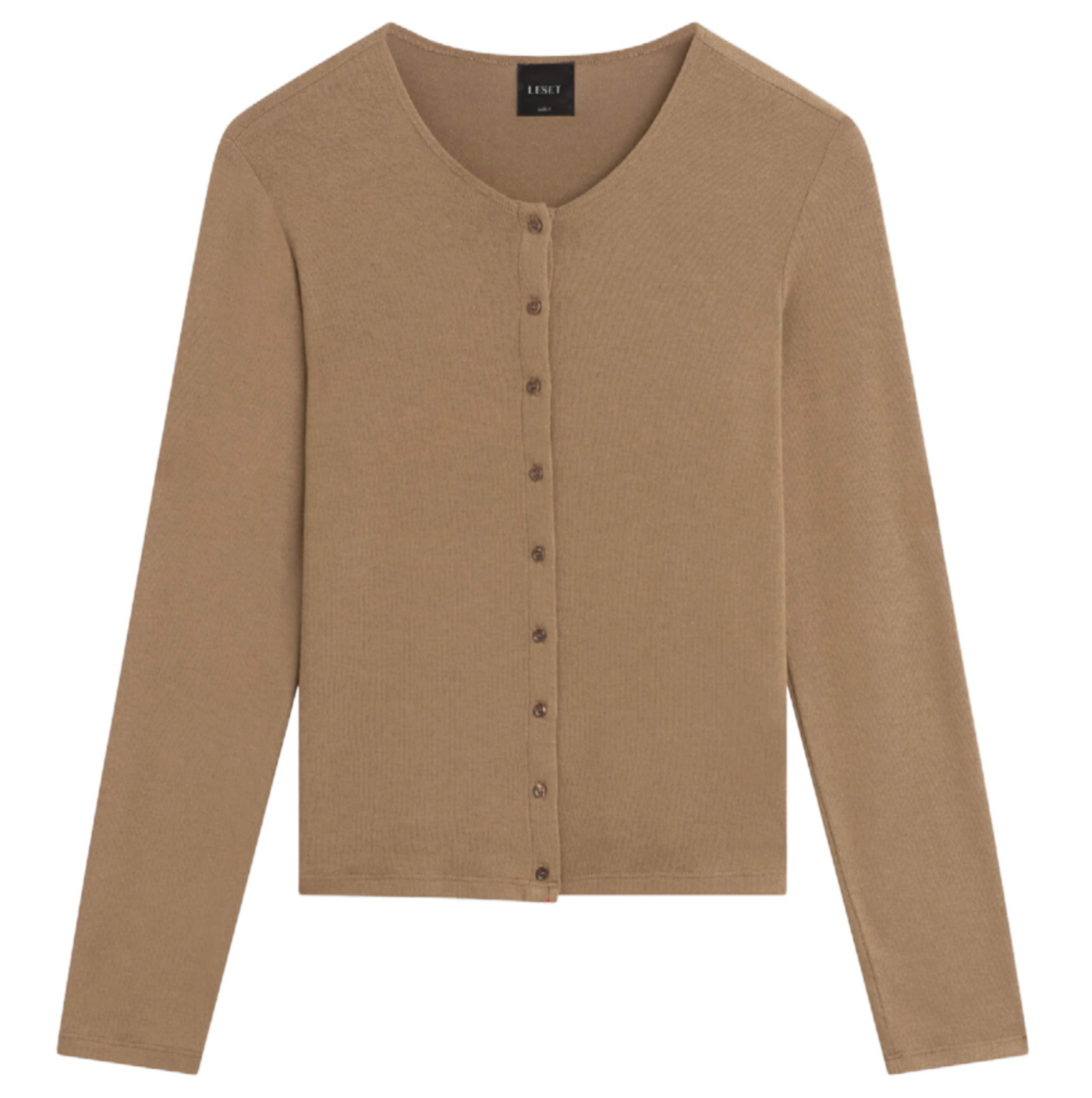 Lauren Classic Cardigan - Walnut
