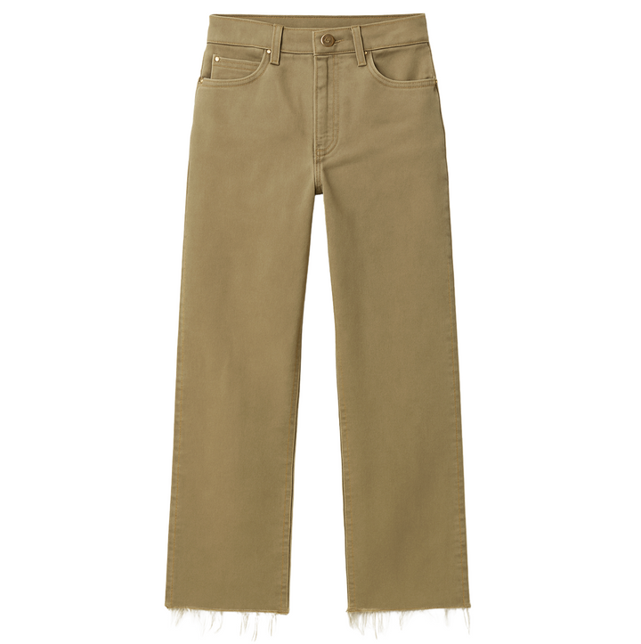 Palma Straight Raw Hem - Bezal