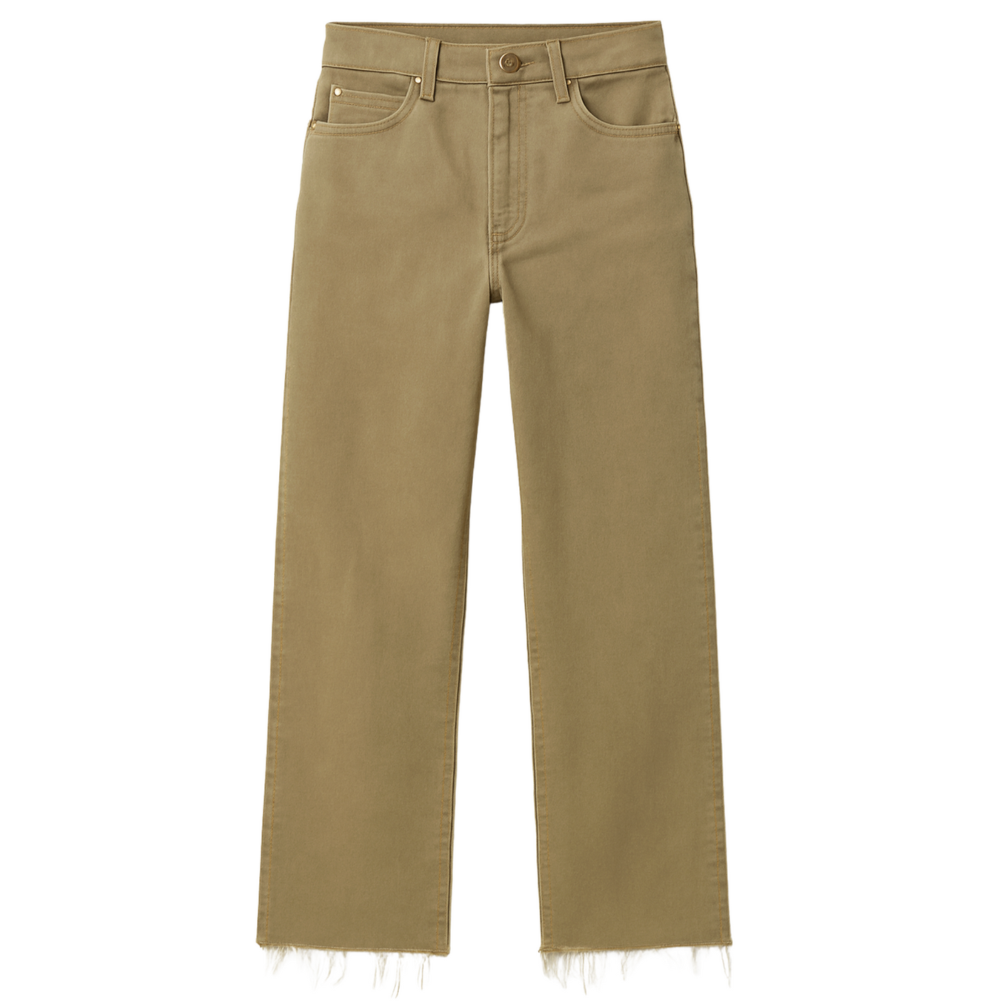 Palma Straight Raw Hem - Bezal