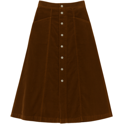Devin A-Line Skirt - Manuka
