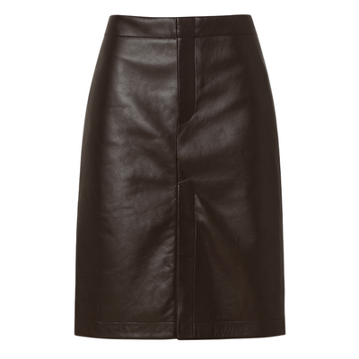 Nara Pencil Skirt - Chocolate