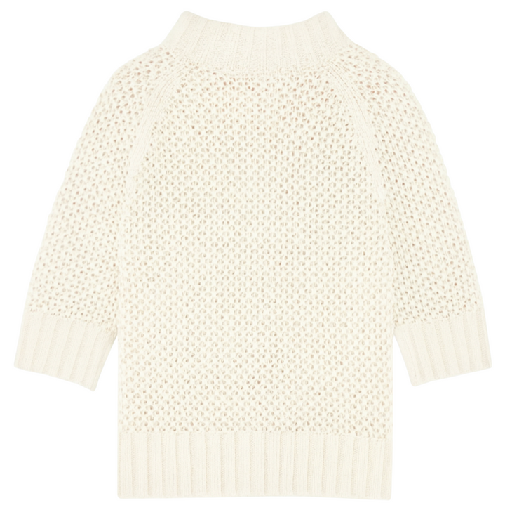 The Natalie Cotton Pullover - White