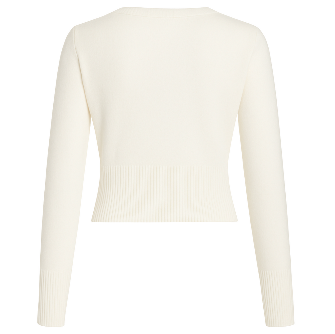 Kaylin Cardigan- Chalk