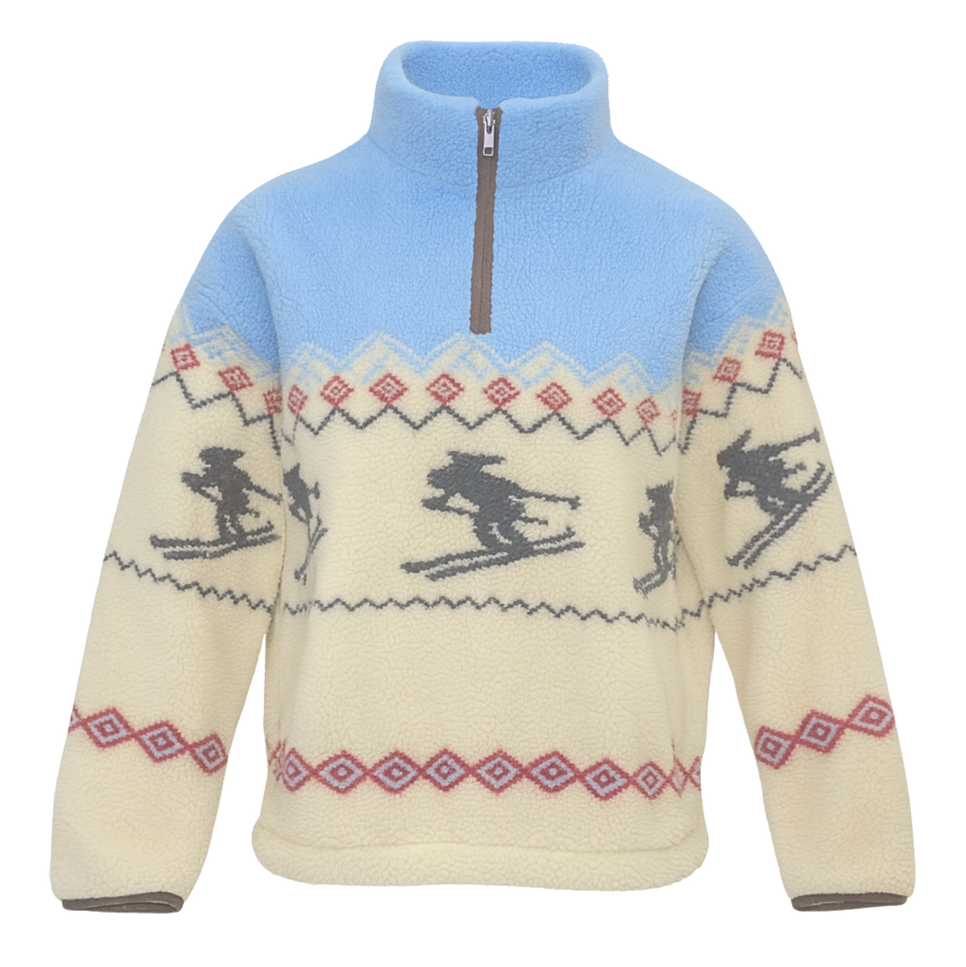 Nordic Zip Front Sherpa