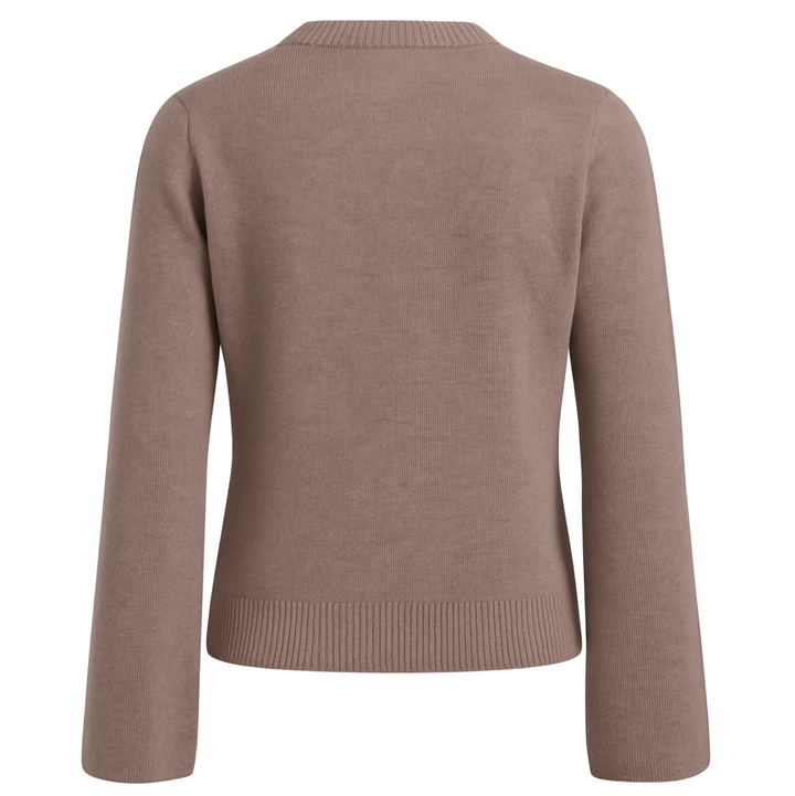 Sydney Wool Cashmere Cardigan - Wheat