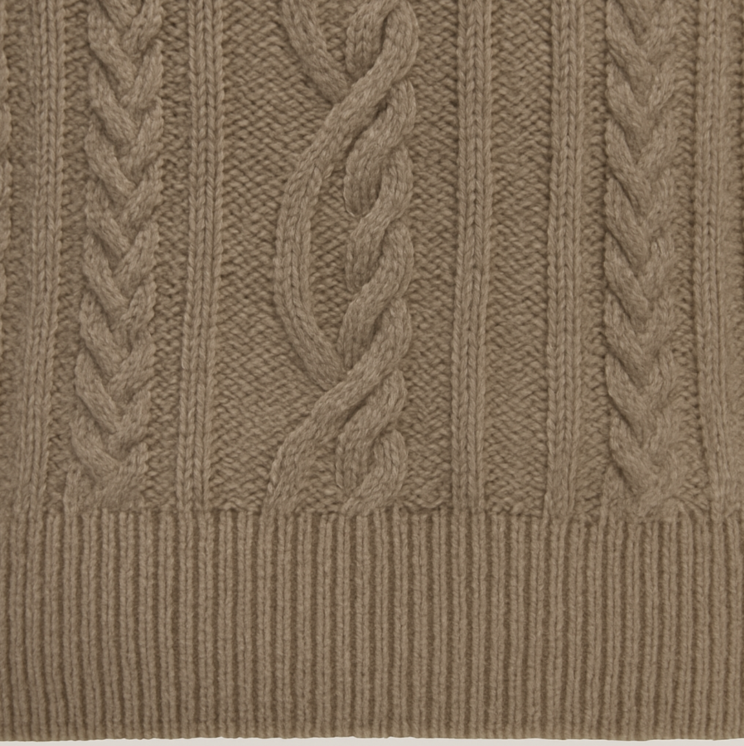 Elle Cable Cardigan-Conway