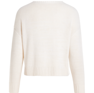 Paige Pullover- Laser White