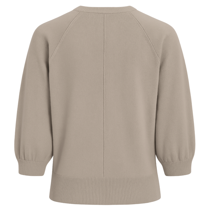 Abbie Cashmere Sweater- Jute