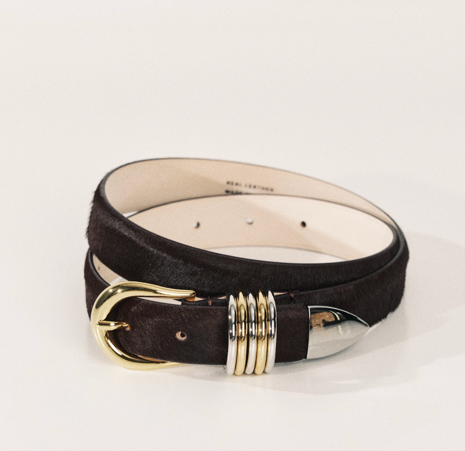 Hollyhock Cavallino - Chocolate / Mixed Metal