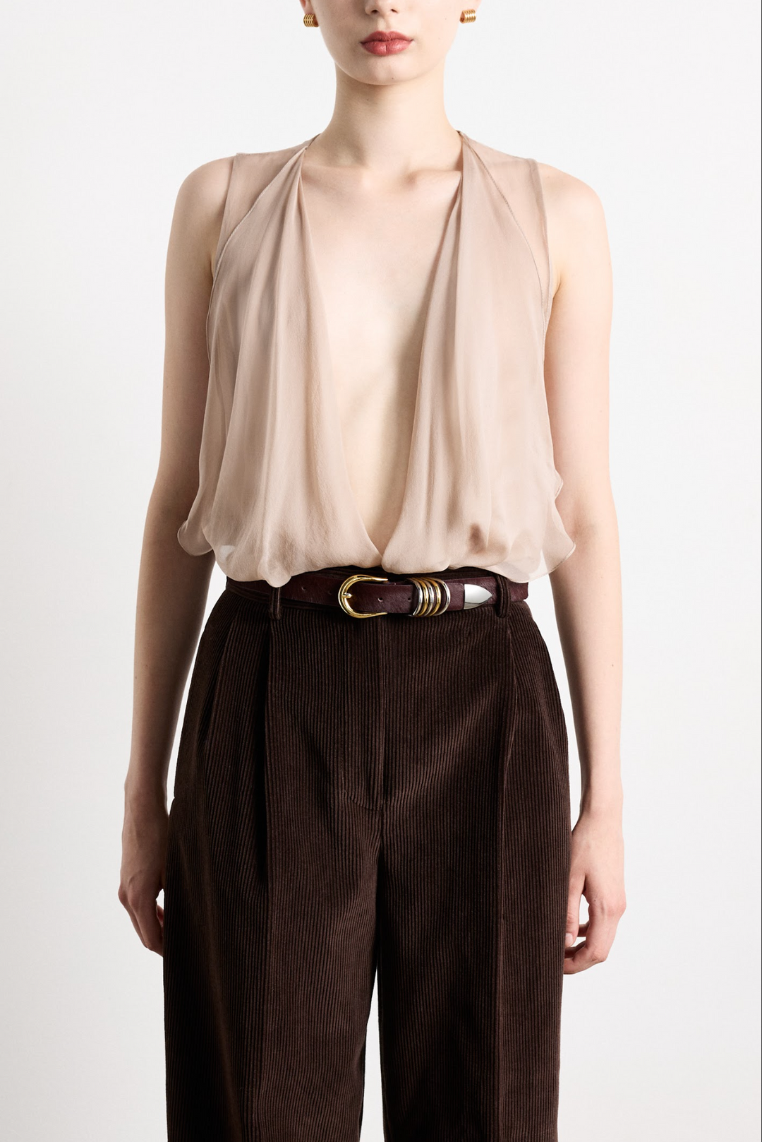 Hollyhock Cavallino - Chocolate / Mixed Metal