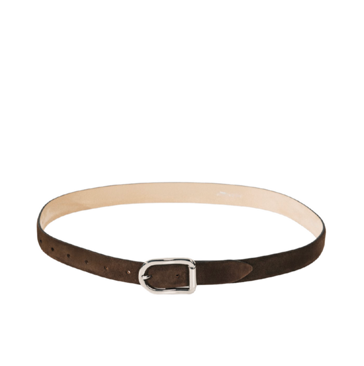 Mija Suede - Chocolate / Silver