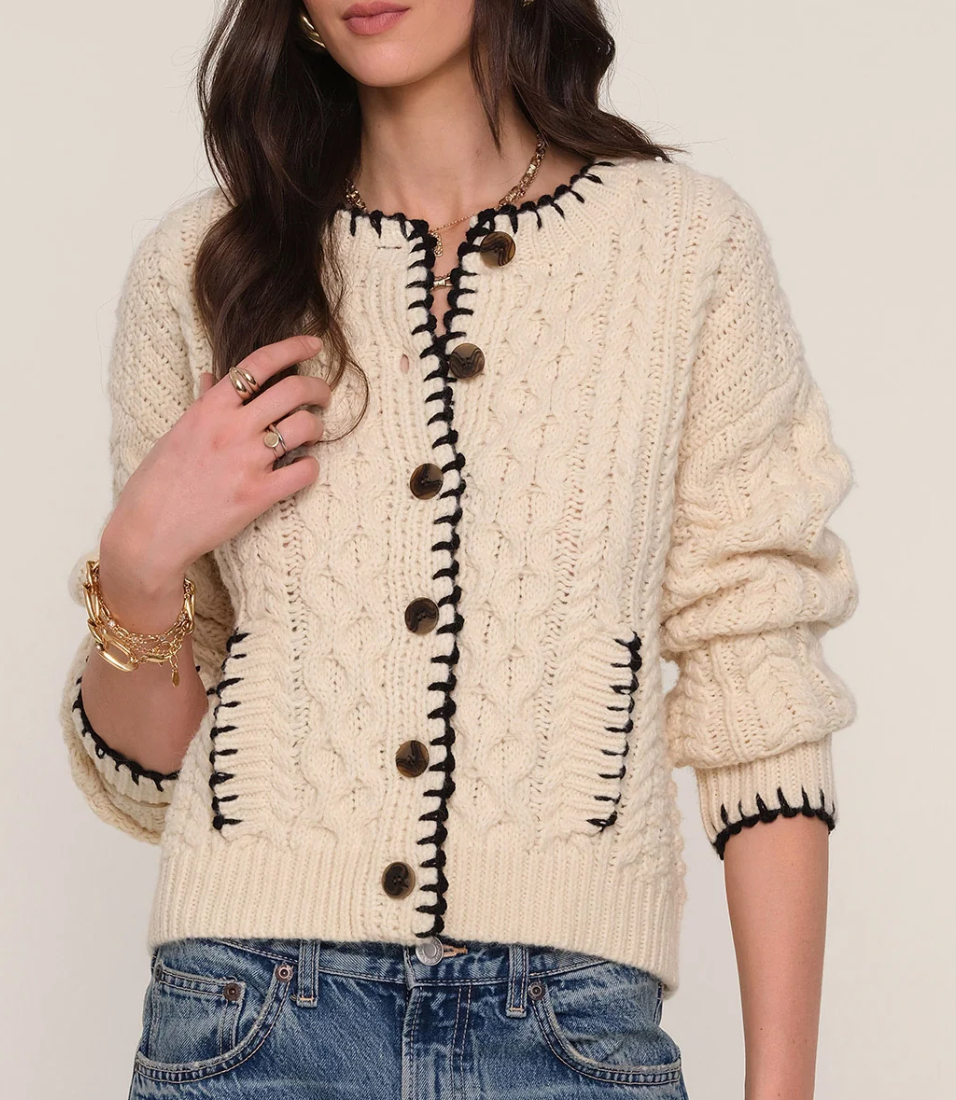 Nidon Cardi - Ivory