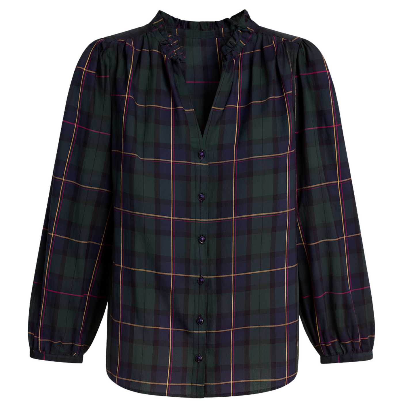 Maisey Blouse - Windsor Plaid