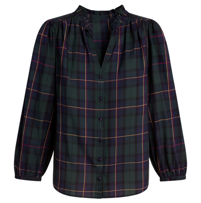 Maisey Blouse - Windsor Plaid