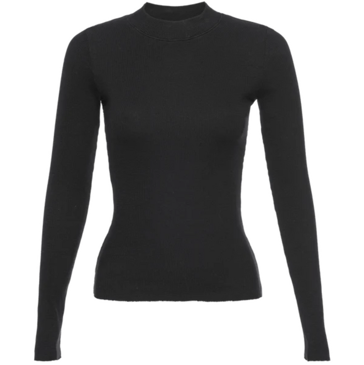 Gina Long Sleeve - Jet Black