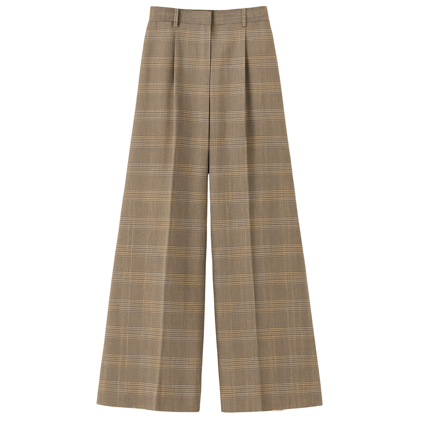 Everett Mid-waisted Trouser - Balmoral Plaid