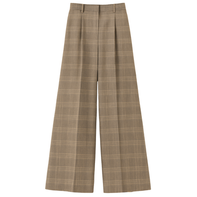 Everett Mid-waisted Trouser - Balmoral Plaid