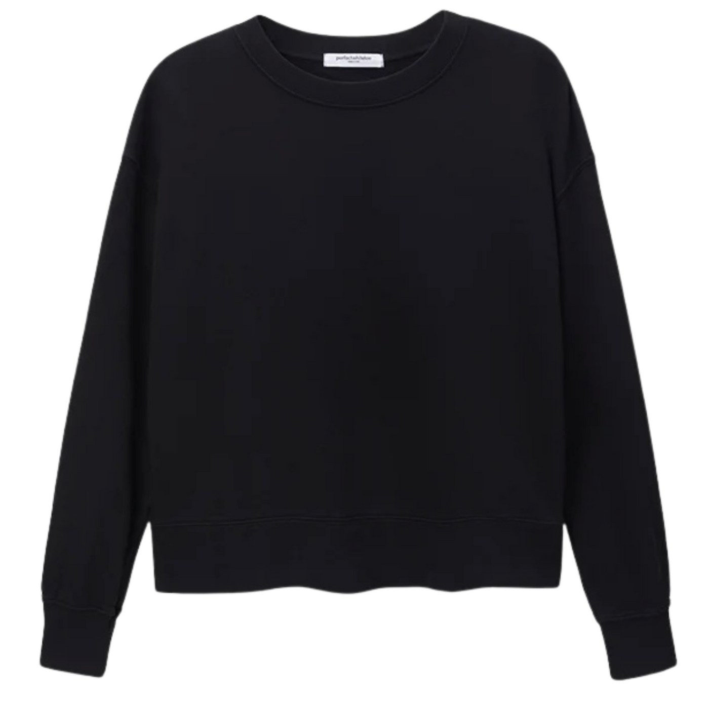Tyler French Terry Pullover Sweatshirt - True Black