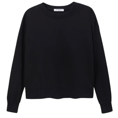 Tyler French Terry Pullover Sweatshirt - True Black