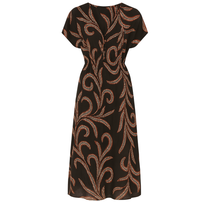 Monica Dress - Feather Black