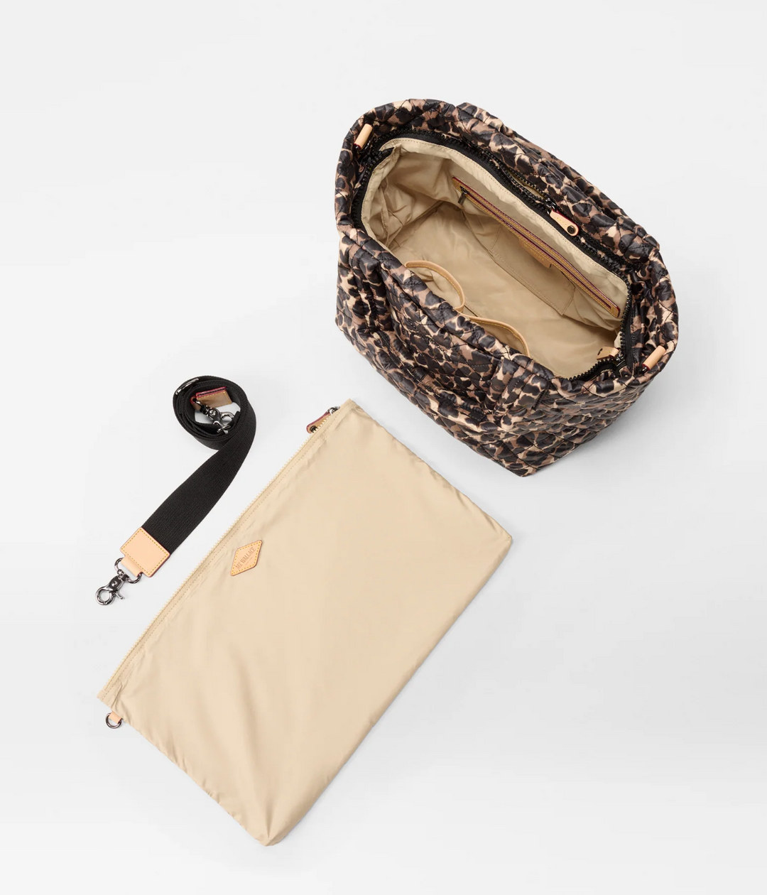 Small Metro Tote Deluxe - Leopard