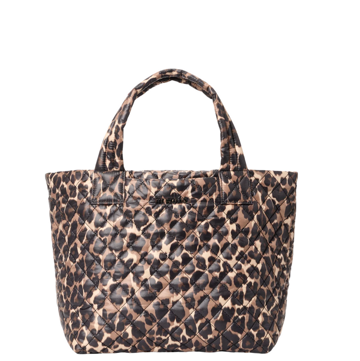 Small Metro Tote Deluxe - Leopard