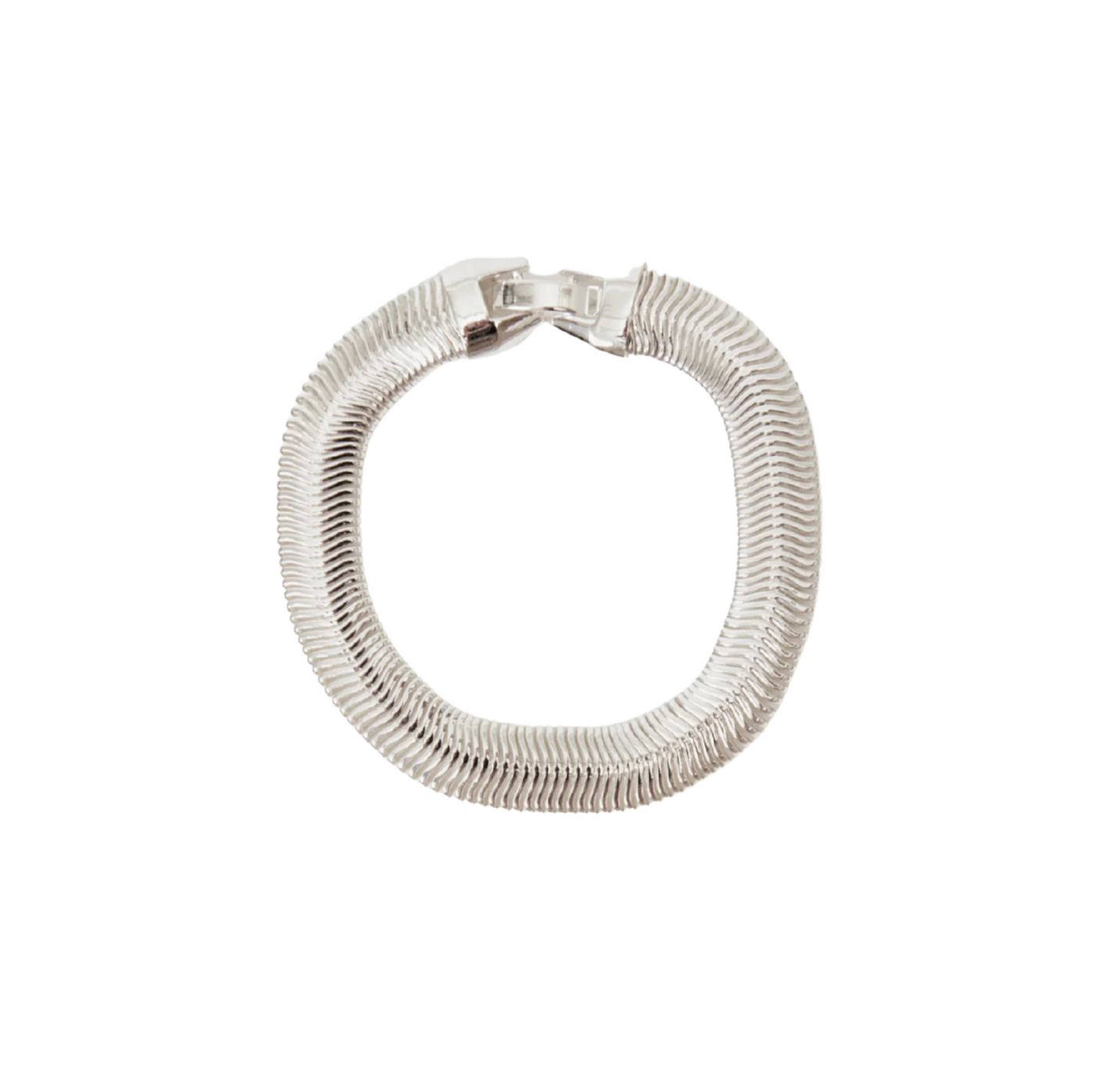 Snake Chain Bracelet - Silver
